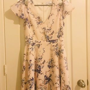 LAST CHANCE Light Pink Floral Dress